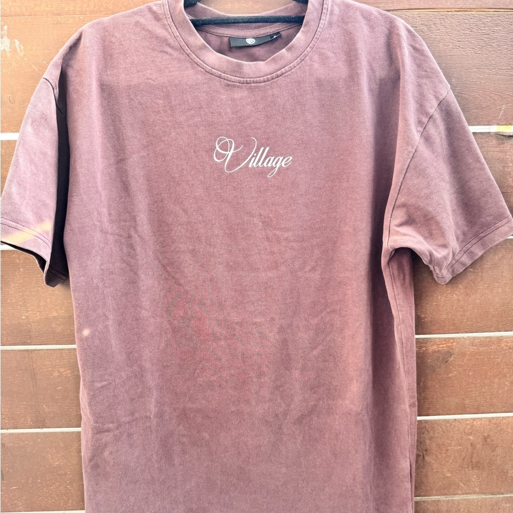 villager Men's Short Sleeve Tee in Earthy Brown